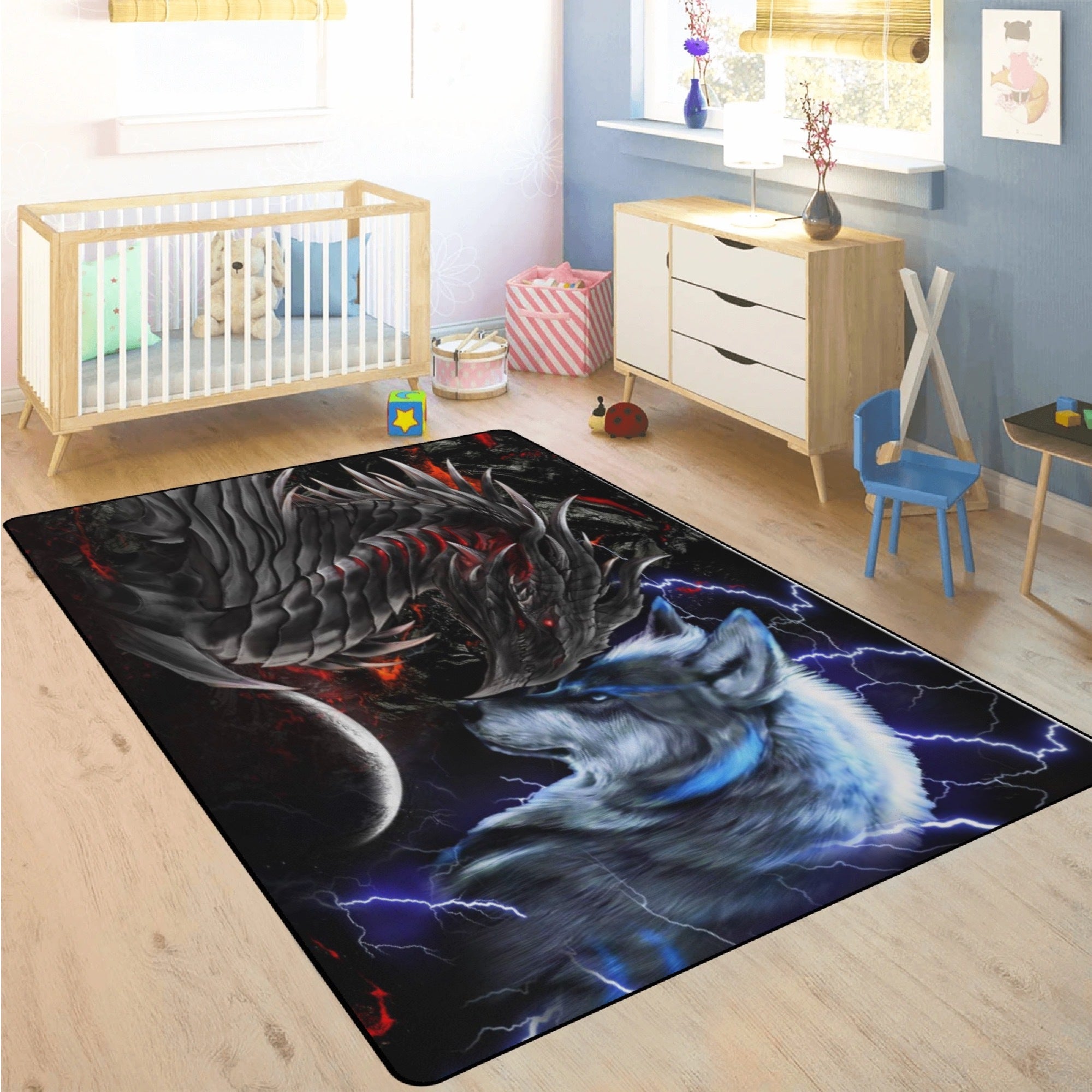 Blue Tiger carpet